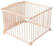 Wooden Playpen Hexagon Art.30298  Манеж 6-стенный деревянный