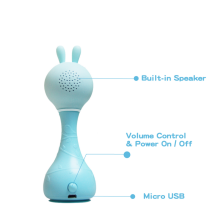 Alilo Smart Hare R1 Blue RU – Interactive Musical Developmental Toy for Children from 0+ with Russian Voice