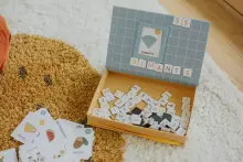 Tutufamily Alphabet Art.30449 Magnetic alphabet for learning to read Latvian/English (LV/EN)