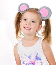 Home Company Mouse Ear Art.30557 Карнавальный костюм - Ушки мышки,1 шт