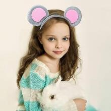 Home Company Mouse Ear Art.30557 Карнавальный костюм - Ушки мышки,1 шт