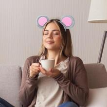 Home Company Mouse Ear Art.30557 Карнавальный костюм - Ушки мышки,1 шт