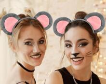 Home Company Mouse Ear Art.30557 Карнавальный костюм - Ушки мышки,1 шт