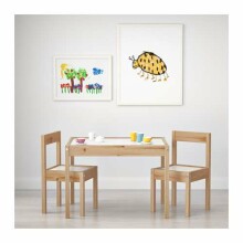 Latt Art.501.784.11 Lastemööbli komplekt, Laud ja 2 tooli