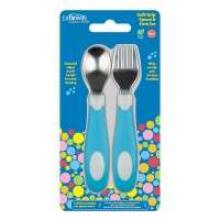 DDr.Browns Spoon Art.TF014 Ложечка с Вилочкой  синий