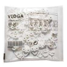 IKEA Vigda 702.607.68 aizkaru āķīši  (24 gb.)