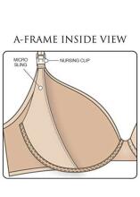 La Bebe™ Boutique Lingerie Eco Art.31494 Rigorous Elegance Maternity Bra