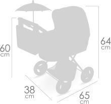 DeCuevas Toys Capriccio Art.85073 doll stroller
