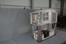Plastiko Tree House Art.32052 Деревянный домик -кровать  с матрасом 200x90 cм