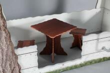 Plastiko Tree House Art.32052 Деревянный домик -кровать  с матрасом 200x90 cм