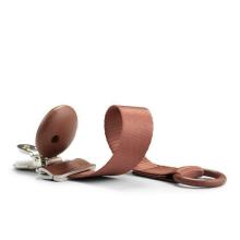 Elodie Details Pacifier Clip Wood - Burned Clay Клипса для пустышки