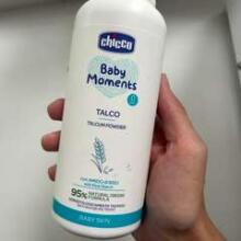 Chicco Baby Moments Powder Art.33798 Protective talc powder with rice starch, 150g