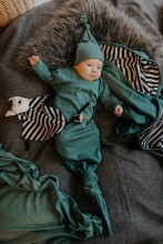 Wooly Organic Baby Hat Art.35342 Grey Mazuļu cepure no 100% organiskās kokvilnas