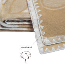 UR Kids Blanket Cotton  Art.35504  Sheep Beige Dabīgas kokvilnas pleds/sega bērniem  75x100cm,