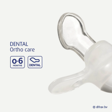 Difrax Mini Dental Art.799 Knupis 0 - 6 mēneši