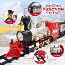 Train Railway Art.36613 Железная дорога со звуковыми и световыми эффектами