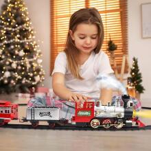 Train Railway Art.36613 Железная дорога со звуковыми и световыми эффектами