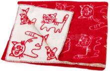 Wool Art.5308  Natural Merino wool baby quilt 100x140cm