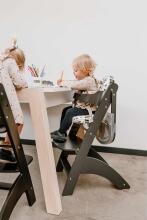 Childhome Lambda Art.HCL3CAN Black  Деревянный стульчик для кормления
