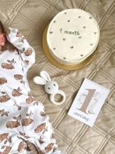 La bebe™ 12 Baby Monthly Cards Art. 37776, Perfect Gift for Newborn Photo Sessions