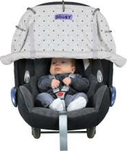 Dooky universal cover Light Grey Crowns