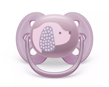 Philips Avent Ultra Soft  Art.SCF092/05 Пустышка силиконовая 6-18м,(1 шт.)