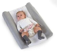 Childhome Changing Mat Cover Art.CCCORJG Rabbit  Универсальный мягкий чехол для пеленальной поверхности 50x70 см
