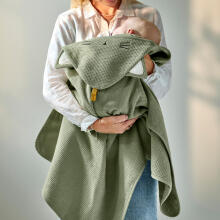 Made in Sweden Guldvavare Art.505.302.95 Детское хлопковое полотенце с капюшоном 70x140 см
