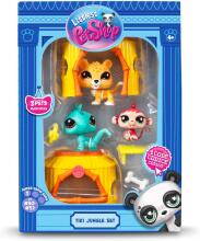 Littlest Pet Shop Art.39307  Набор "Тики Джунгли" - 3 животных и аксессуары