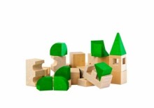 Varis Toys Arhitekts Art.A-25  деревянный конструктор,25 деталей