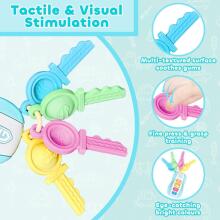 Teether Baby Teething Toy Art.39880 Atslēgas ar gaismu un skaņu