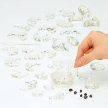 Crystal Puzzle Teddy 3D Art.39911 Kristāla 3D Puzles