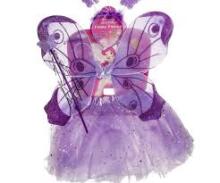 Happy Toys Fairy Wings Art.0634 Skirt, Wand & Tiara Set