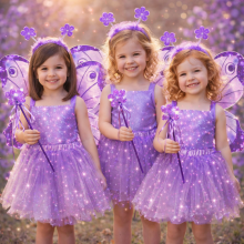 Happy Toys Fairy Wings Art.0634 Skirt, Wand & Tiara Set