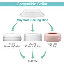 Maymom Brand Bottle Parts Compatible with Philips Avent Natural Bottles Art.40918 Trauciņu vāciņu blīves (2 gb.)
