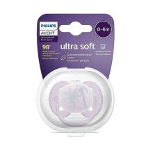 Philips Avent Ultra Soft Neutral Art.SCF092/03 Silikona knupīši 0-6 mēn. BPA Free (1 gab.)