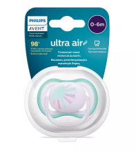 Philips Avent Ultra Air Deco Art.SCF086/04 Silicone soothers