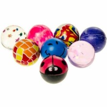 Happy Toys Ball Art.8621 Kaučuka bumbiņa(bumba)  (diametrs 3cm)