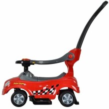 „Eco Toys Cars Art.321“ raudona vaikų stūmimo mašina su rankena