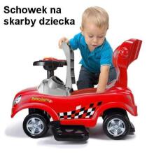 Eco Toys Cars Art.321 Red Bērnu stumjama mašīna ar rokturi