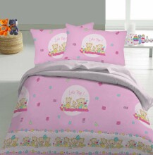 Urga Art.41233 Pink Комплект детского постельного белья 140x100