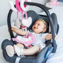 BabyMix Bear Art.44880 Bērnu rotaļlietu spirāle ratiem/ gultai/ autokrēslam