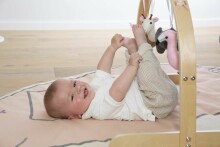 Childhome Baby Gym Art.GYMRNA Attīstošā koka rotaļlieta Koka arka