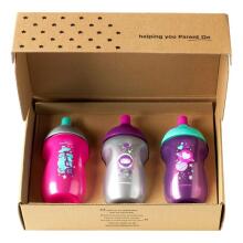 Tommee Tippee Art.447162 Sport Комплект спортивный поильник с трубочкой
