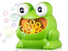 Ikonka Bubbles Frog Art.KX5942 Игрушка с мыльными пузырями