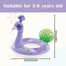 Peacock Inflatable Swimming Ring Art.43617