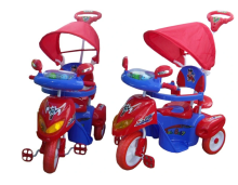 ELG Scooter Art.43681 Blue интерактивный детский трехколесный велосипед с навесом