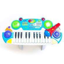 TLC Baby Electronic Keyboard Art.B15 Синтезатор с микрофоном со звуком и световыми эффектами