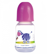 Canpol Babies Art.59/100 Plastmasas profilēta pudelīte 120ml ar knupi 0m+