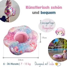 Edwekin Premium Baby Swimring Art.4408 надувной круг для купания 6-36 месяцев (7-18кг)